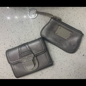 MK Michael Kors wallet and coin purse set